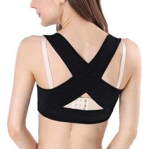 2021 Women Body Shaper Chest Posture Corrector Support Belt Corset Shoulder Brace