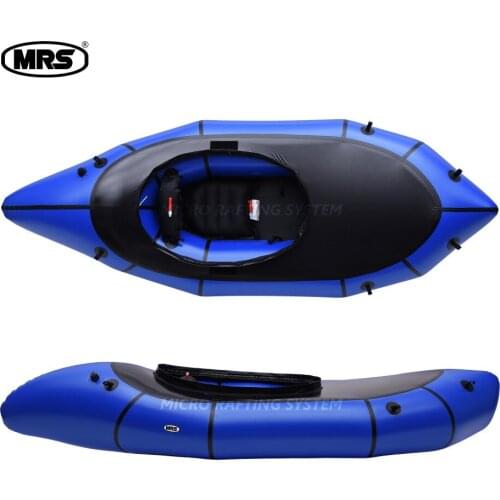 [MRS][Alligator 2S ]Micro rafting systems blue inflatable ultra-light packraft white water
