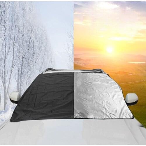 New Car Snow Cover Protector Visor Protection Sun Shade Fornt Rear Windshield sunshade Block Window Auto Accessories Curtain
