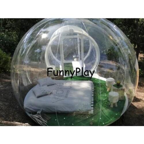 Clear inflatable bubble tent with tunnel FOR SALE China manufacturer,inflatable tents for trade shows,inflatable garden tent