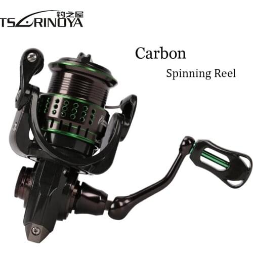 TSURINOYA Kingfisher 800/1000 Spinning Fishing reel 162g Ultra-light Spinning Reel 10+1BB Carbon Fiber Body 5.2:1 4kg Drag