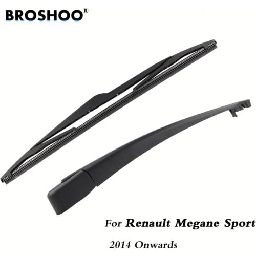 BROSHOO Car Rear Wiper Blades Back Windscreen Wiper Arm For Renault Megane Sport (2014 Onwards) 355mm,Windshield Auto Styling