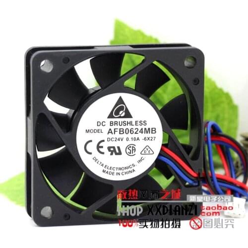Brand new DELTA AFB0624MB 6015 6cm6CM 24V 0.10A FOR Yasukawa cooling fan