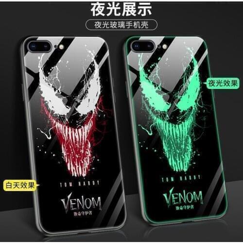 Luminous Tempered Glass Case For Xiaomi Mi 11 Lite Case Glow in Dark Back Cover For Xiaomi Mi 11 Lite 4G 5G Cover Silicone Bag