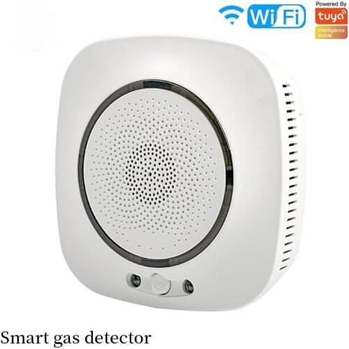 Tuya WiFi Smart CO Gas Sensor Carbon Monoxide Poisoning Leakage Fire Security Detector Alarm App Control Home Security System