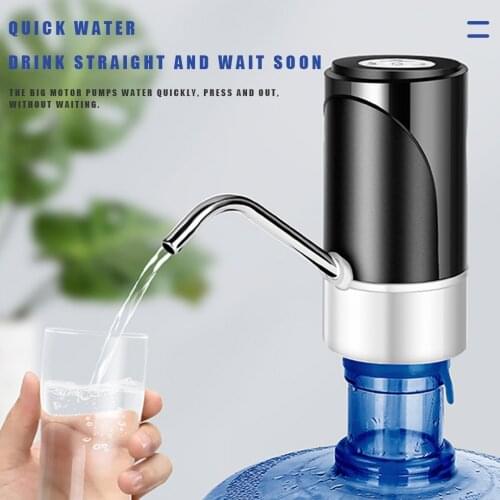 USB Rechargeable Bottled Water Dispenser Home Office Hotel Camping Drink Water Electric Pump