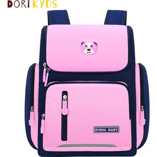 DORIKYDS Waterproof Children School Bags Primary School Backpacks Boys Girls Kids Satchel Schoolbag Orthopedic Backpack Mochila