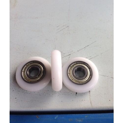 High quality polyformaldehyde POM coated ball bearings embedded bearing Total Diamater: 6*22*5mm