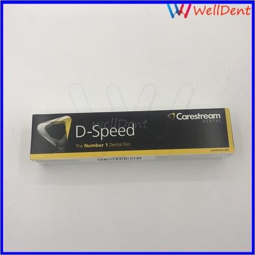 1box Dental Kodak Intraoral D-Speed 100 X-ray Films Carestream DF-58 Adult Size 2