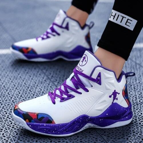 2020 Brand Men Jordan Basketball Shoes Street Style Basketball Combat Boots Sneakers Men Anti-skids Sport Shoes Zapatos Hombre