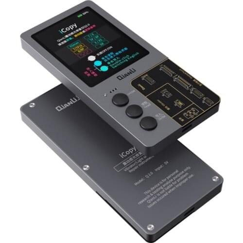 3in1 Qianli icopy Plus 2.1 Repair Vibrator Light Sensor True Tone Display Repair Device Battery Testing Qianli Tool