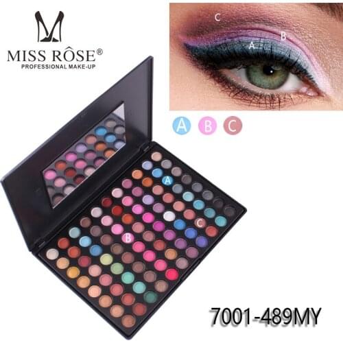 88 Color Smoky Eyeshadow Sexy Makeup Matte Shimmer Palette Lady Blush Brow Contour Beauty Makeup Mineral Waterproof Tool Box