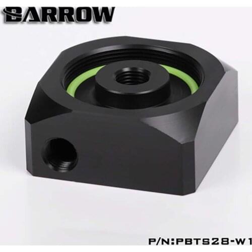 Barrow PBTS28-W1 PBTS20-V1,Pump Cover for DDC Water Pump Expandable Pump Box Integrated Refit, Black/White,for water cooler