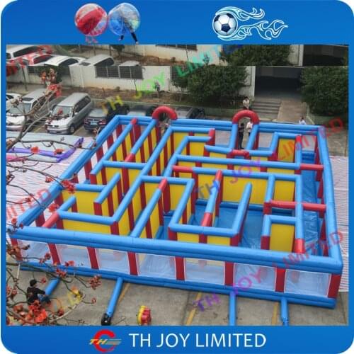 Custom make big inflatable maze tag game air blow inflatable maze arena for adults and children air maze laser tag for outdoor