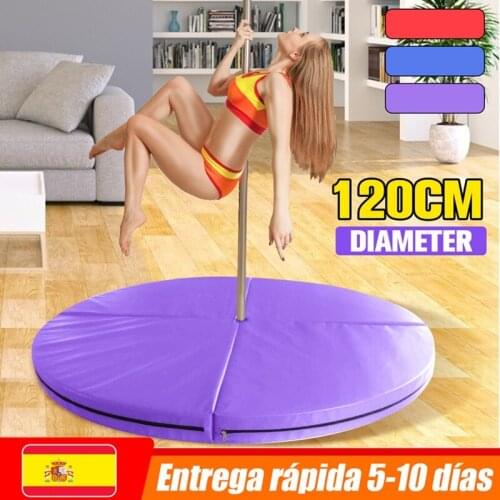 Yoga Mat Pole Dance Safety Floor Gym Fitness Non-slip Pad Dance Folding Camping Mats Training Sport Body Building