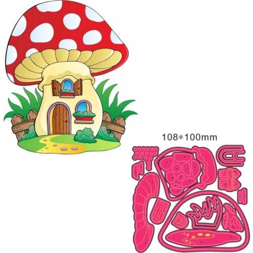 Metal Cutting Die house DIY Scrapbooking Paper Cards Decorative Craft Embossing