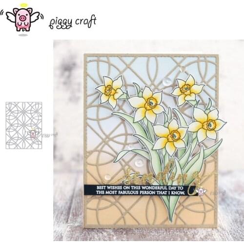 Piggy Craft metal cutting dies cut die mold Circle rectangle frame Scrapbook paper craft knife mould blade punch stencils dies