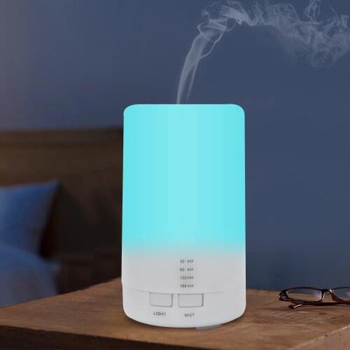 Mini Air Ultrasonic Humidifier USB Charging 7Color Led Night Light Aromatherapy Essential Oil Aroma Diffuser For Home Car Office