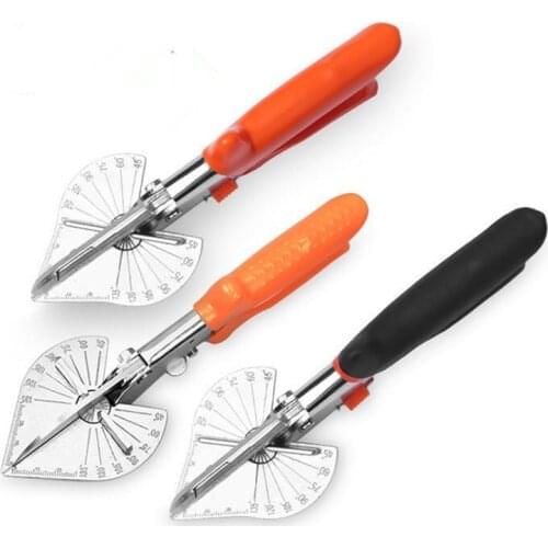Multifunctional Angle Shear 45 ° -135 ° Manual Scissors Miter Cutter PVC PE Plastic Pipe Network Cable Wood Strip Trun Scissors
