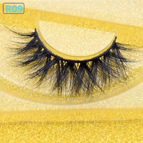Mink Eyelashes 3D False Eyelashes Cross Messy Natural Long Eye Lashes Reusable 3D Mink Lashes Fashion Makeup False Fake Lashes