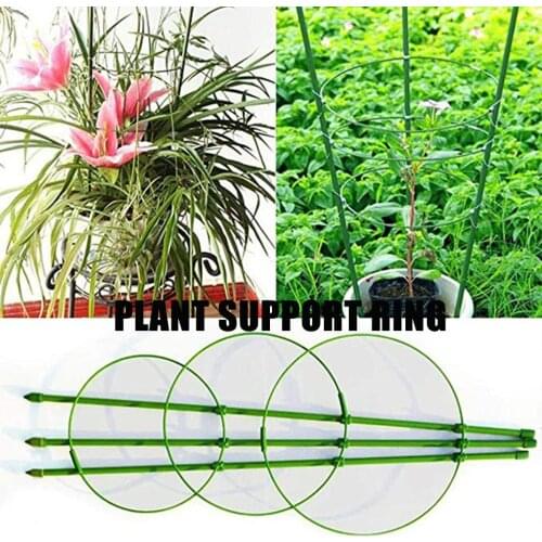 Undefined Plant Support Ring Durable Creative Vine Climbing Rack Flower Decorative Gardening Tools Vegetables Plant Trellis New
