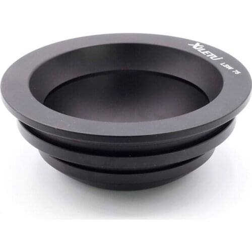 XILETU Professional Tripod Adapter 75mm Aluminum Tripod Ball Bowl for Sachtler Gitzo Manfrotto Video Fluid Head