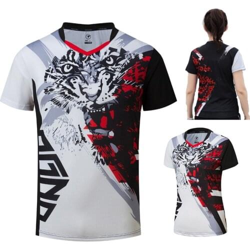 Free print Badminton short sleeve shirts Men / Women ,Table Tennis shirts ,sports Running t-shirts ,t-shirt tennis AB132