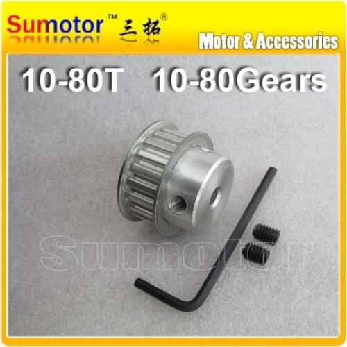 XL20T Bore 6 6.35 7 8 10mm, 20 Teeth Pitch 1/5" Timing Belt Pulleys Timing Pulleys wheel for 3D printer CNC parts engine machine