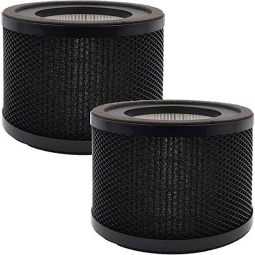 Hot TOD-2Pack Replacement 3-In-1 HEPA Air Filters Compatible for TaoTronics TT-AP001 / VAVA VA-EE014 Air Purifiers,Black