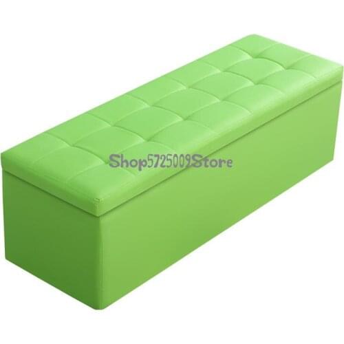 Clothing Store Sofa Stool Rectangular Multi-functional Storage Stool Storage Stool Can Sit In Household Shoe Changing Stool Fitt