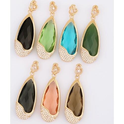 WHSOK 10Pcs 14*44MM Jewelry Accessories/Earrings Pendants/DIY Making/Charms/Hand Made/Jewelry Findings & Components