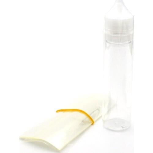 10000pcs Clear PVC Heat Shrink Film Seal for 60ml Clear Plastic Bottle Heat Shrink Wrap Film Tube