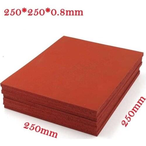 250*250*8mm Pressing mat Laminating machine silicone pad Super soft sponge foam board high temperature resistant pad