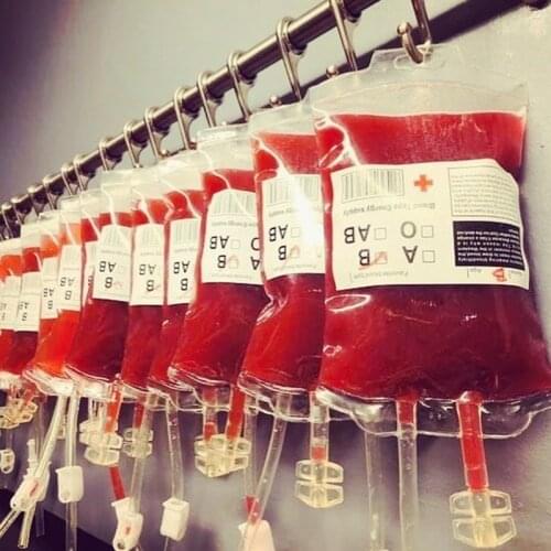 4/10pcs Reusable Drink Pouches Blood Bag for Drinks Zombie Vampire Blood Drinks Bags for Halloween Costume Props Halloween Decor