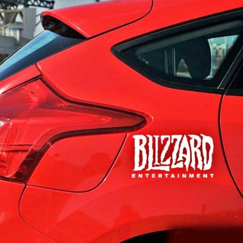 Etie Car Accessories Refletive Words Blizzard Entertainment Sticker Decal for Motorcycle Skateboard Chevrolet Opel Peugeot Honda