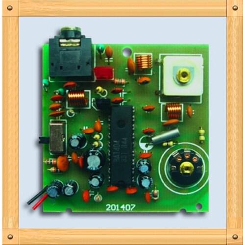 Free Shipping!!! BA1404 type FM transmitter board / FM stereo transmitter board electronic laser equipment module sensor