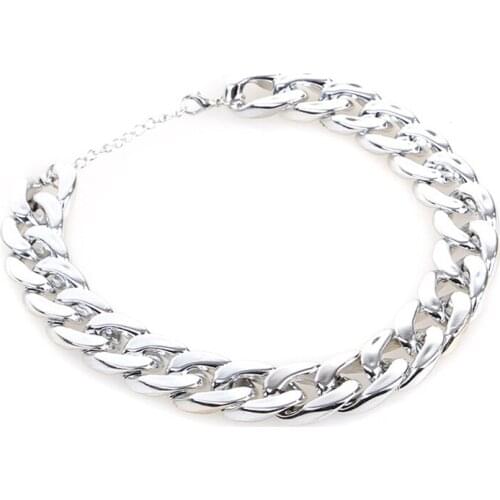 Small Dog Snack Chain Teddy French Bulldog Necklace Silvery/Golden Pet Accessories Dogs Collar