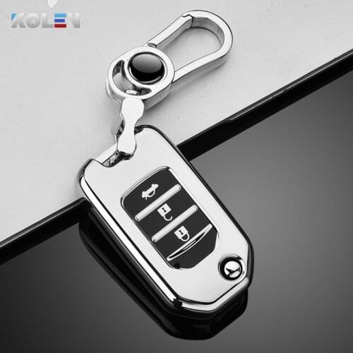 New Soft TPU Car Remote Key Case Cover Protect Shell Fob For Honda Civic CR-V HR-V Accord Jade Crider Odyssey Pilot Accessories
