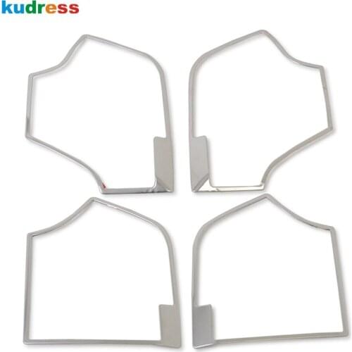 For Honda CRV CR-V 2017-2019 Stainless Steel Side Door Stereo Speaker Cover Trim Collar Frame Molding Garnish Surround