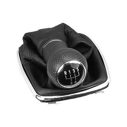 Dust cover handball Gear Shift for Volkswagen old BORA Golf 5 speed blcak