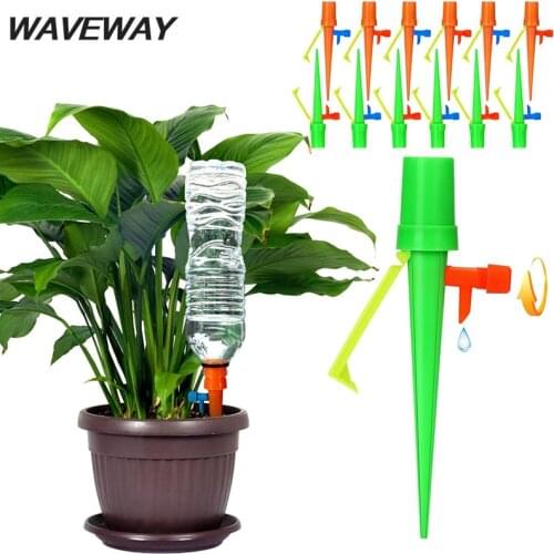 Newest Automatic Drip Irrigation System Automatic Garden Watering Spike System For Plants Flower Waterers Bottle Drip Irrigation