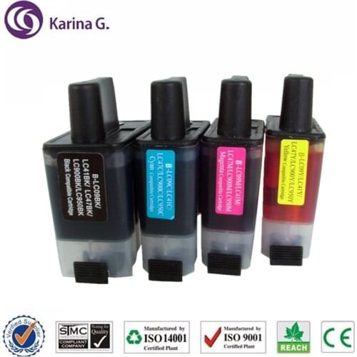 Compatible for LC09 LC41 LC47 LC900 LC950 Ink Cartridge For Brother DCP-110C/115C/117C/120C/310CN/315C/315CN/340CW/MFC-210C