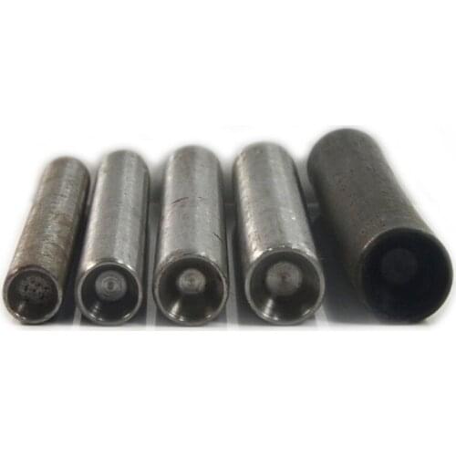 1 Set (Mix 5 Size) Bucaket Shape Rivets Press Tool Spike Stud Metal DIY