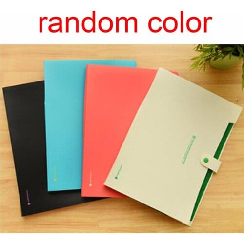 1pc A4 Plastic Paper File Folder Cover Holder Document Office Supplies Portfolio