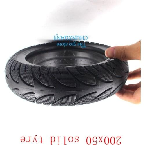 200x50 Solid Tires 8 x 2 inch wheel tyres for Folding Electric Scooter 8-inch E-Scooter Pocket Bike Razor E100 E150 E-200
