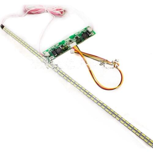 32 inch LED Aluminum Plate Strip Backlight Lamps Update Kit for LCD Monitor TV Panel 2 LED Strips 355mm
