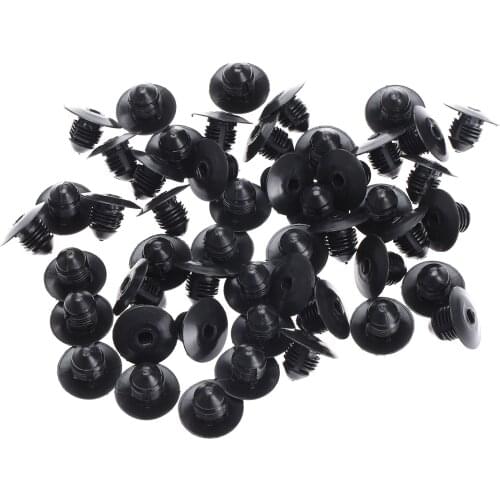 50Pcs Nylon Front Bumper Cover Retainers Fastener Fascia Fender Clips Rivet for GM S & T Trucks 2002-On Replaces 15056810 A20362