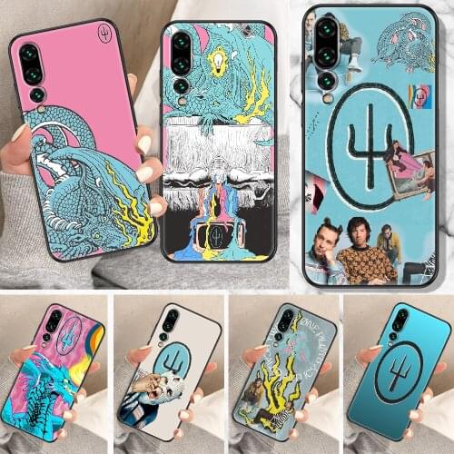 SCALED AND ICY Twenty One Pilots Phone Case For Huawei P Mate P10 P20 P30 P40 10 20 Smart Z Pro Lite black trend waterproof