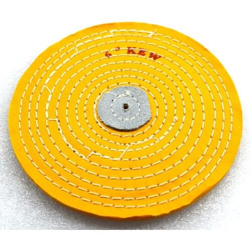 1 Piece Jewelry Tool Cloth Buffing Wheel Gold Silver Jewelry Mirror Polishing Wheel 4/6/8inch