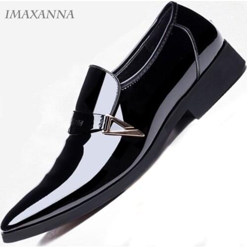 Imaxanna Mens Leather Shoes